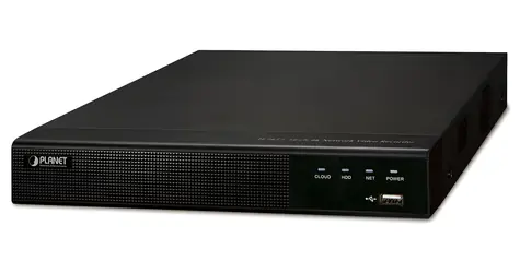Planet NVR 16 kanálů / Síťový rekordér / 8 Mpix / 120 Mbps / 1x HDD / NIS2 + NDAA