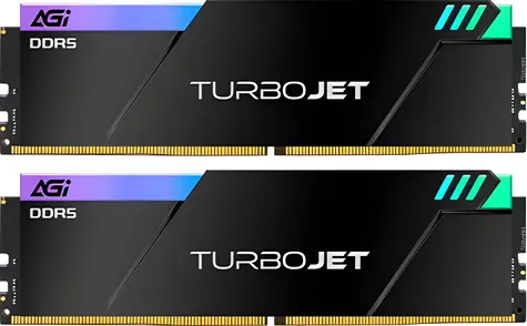 AGI UD858 TurboJet RGB / Paměť RAM / DDR5 / 32GB / 6000MHz / CL30