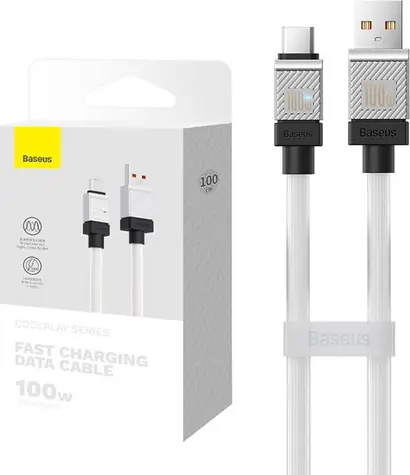 Baseus CAKW000602 černá / Kabel USB-A (M) - USB-C (M) / 1 m
