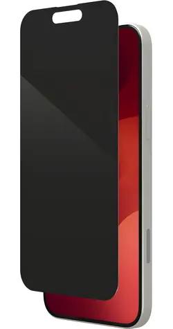 ZAGG InvisibleShield Glass Elite Privacy černá / Ochranné sklo / Privacy filtr / Apple iPhone 15 Plus