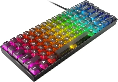 Lenovo Legion K510 Mini Pro černá / Herní klávesnice / Drátová / USB / CZ+SK / RGB podsvícení