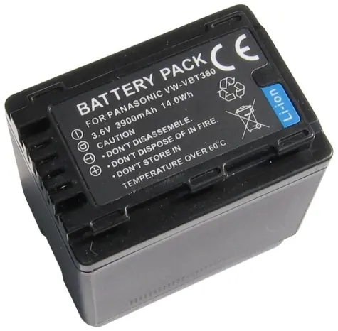 Trx VW-VBT380 / Baterie pro Panasonic / Li-Ion / 3,6V / 3900mAh