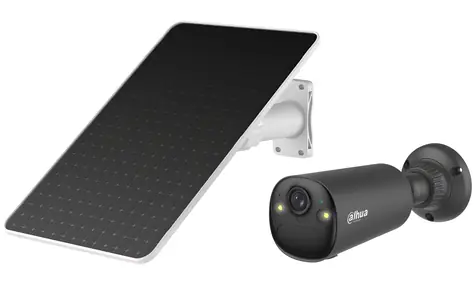 Dahua BF8CA-0210B / Venkovní IP kamera / Bullet / Wi-Fi / 8 Mpix / obj. 2,1mm / IR 15m / solární panel 8W