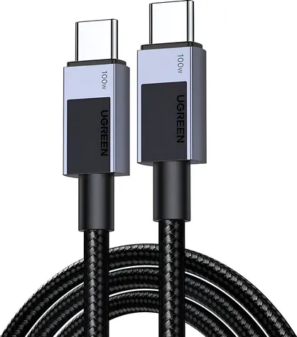 Ugreen 47286-0 šedá / Kabel / USB-C - USB-C / 3 m