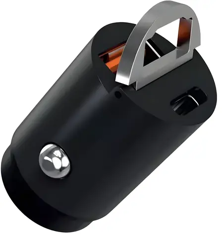 Quick QC-410 / Nabíječka do auta / 1x USB-A / 1x USB-C