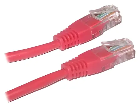 XtendLan červená / Patch kabel / Cat5e / UTP / 0,25m