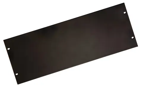 XtendLan 4U černá / Záslepka / 19