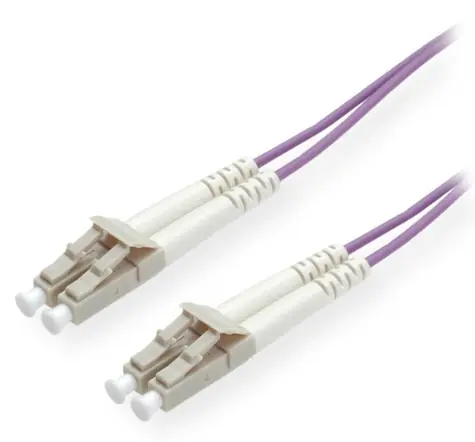 XtendLan FO patch LC-LC 2m / Optický patch kabel / Multimode 50/125 OM4 / Duplex / LS0H