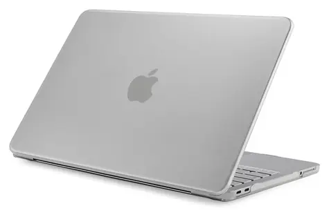 Pipetto Hardshell Clear, frosted clear / Pouzdro / MacBook Air 13.6