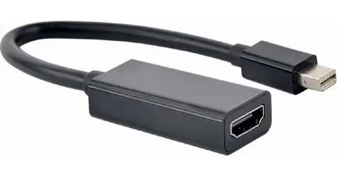 Gembird Mini DisplayPort - HDMI černá / Adaptér / 4K