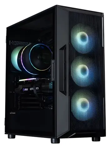ZALMAN i3 Neo ARGB V2 černá / Skříň / Temperované sklo / 1x USB-C + 1x USB-A / 2x 3,5
