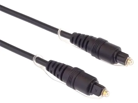 OEM Toslink / Optický audio kabel / Toslink (M) - Toslink (M) / 10 m / průměr 4 mm