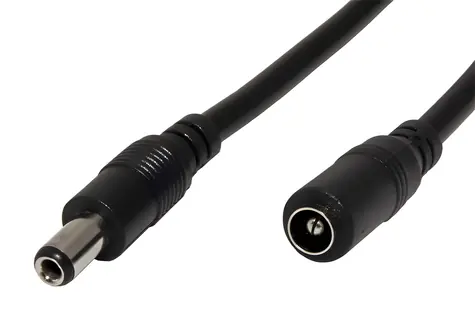OEM DC 5,5x2,5 mm / Napájecí kabel / Prodlužovací / 3 m