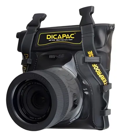 DiCAPac WP-S5 / Podvodní pouzdro / pro fotoaparáty střední velikosti se zoomem