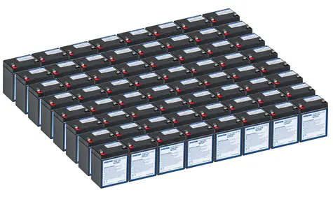 AVACOM AVA-RBP64-12050-KIT / Náhradní baterie pro UPS / PowerWalker / VRLA HR / 64 ks