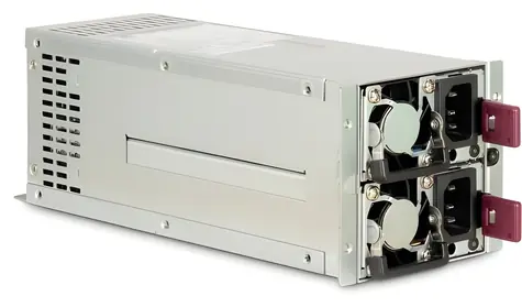 Inter-Tech ASPOWER R2A-DV0550-N šedá / Serverový zdroj / 550 W / 80 PLUS Gold / redundantní 2U / Aktivní PFC