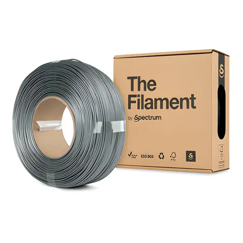 The Filament ReFill PETG silver aluminium / Tisková struna / 1,75 mm / 1 kg