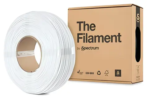 The Filament ReFill PETG 1000g snow white / Tisková struna / 1,75 mm / 230-255 °C