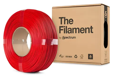 The Filament ReFill PETG technical red / Tisková struna / 1,75 mm / 1 kg