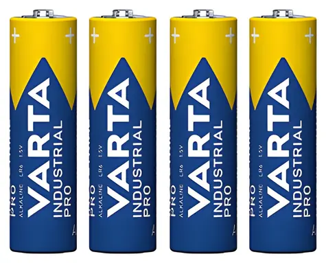 Varta Industrial / Baterie AA / 40 ks / 1,5V / alkalická / v blistru