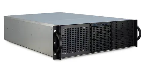 Inter-Tech 3U-30255 černá / Serverová skříň / 3U / ATX / 4x 120mm ventilátor / 2x USB-A 3.2