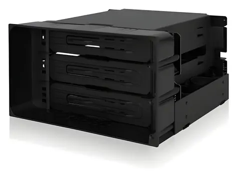 Icy Dock MB830SP-B flexiDOCK černá / Rámeček pro HDD / 3x 3,5