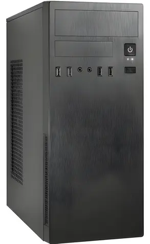 Inter-Tech IT-2812 Business černá / Skříň / MidiTower / ATX / bez zdroje / USB 2.0 a USB 3.0