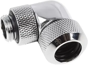 Alphacool Eiszapfen 13mm chromová / Šroubení HardTube / 90° / G1/4