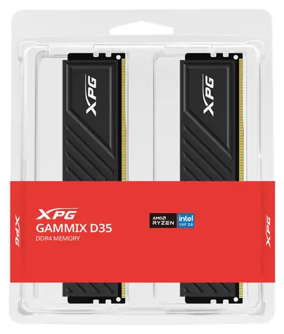 ADATA XPG Gammix D35 černá / Paměť RAM / 16GB (2x8GB) / DDR4 / 3600MHz / CL18