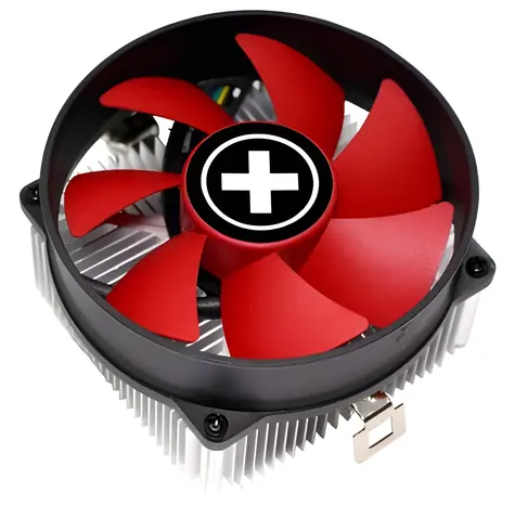 Xilence A250PWM černá, červená / Chladič CPU / 1x 92 mm PWM / TDP 95 W / AM4 + AM5