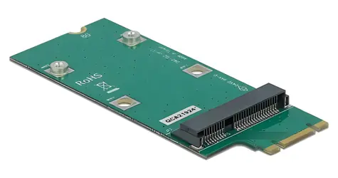 Delock M.2 Key B+M / Adaptér / Mini PCIe slot / PCIe, USB