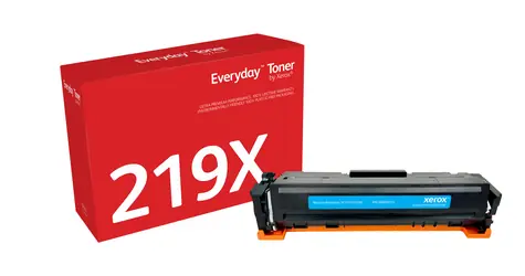 Xerox Everyday HP 219X (W2191X) azurová / Toner / pro HP Color LaserJet Pro 3202 a LaserJet 3302 / 2 500 stran