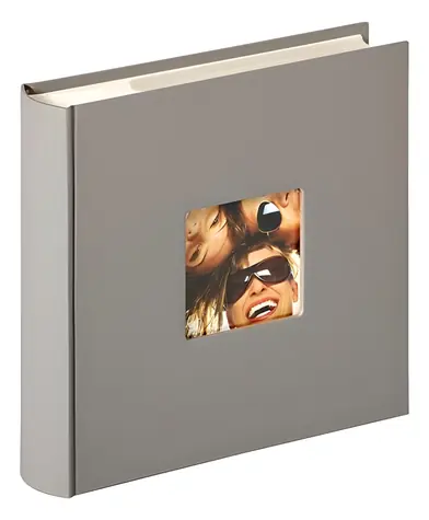 Walther Fun 10x15 cm (200 fotek) šedá / Fotoalbum / vkládací / paměťový proužek
