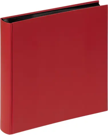 Walther Fun 30x30 červená / Album / 100 černých stran / vázaná vazba