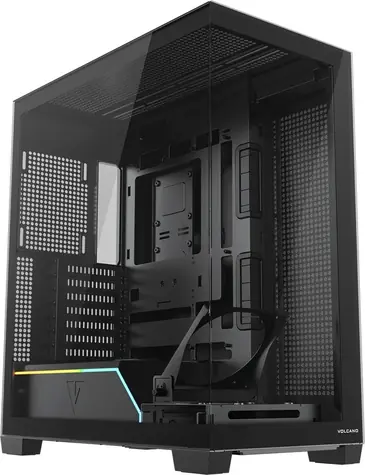 MODECOM Volcano Stellar Plus černá / ATX / 1x USB-C / 2x USB 3.0 / bez zdroje / průhledná bočnice
