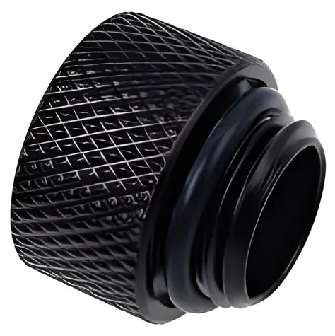 Alphacool Eiszapfen 10mm G1/4 černá / Prodlužovací šroubení / Vodní chlazení / Mosaz / Rovné