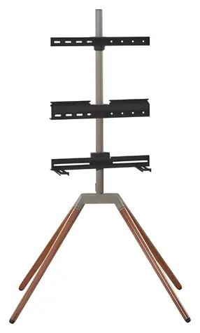 One For All Quadpod černá / Stojan pro TV / 32-70 palců / VESA 400x400 / nosnost 35 kg / otočný 360°