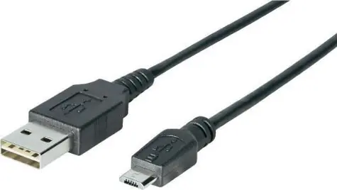 Sharkoon USB-A - Micro USB-B černý / Propojovací kabel / USB 2.0 / 3 m