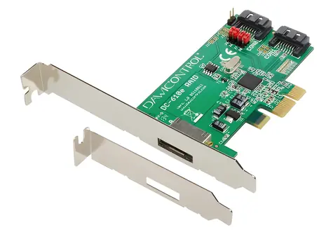 Dawicontrol DC-610e / Řadič / PCIe 2.0 x1 / 2x SATA III 6 Gb/s / RAID