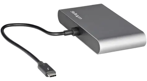 StarTech Thunderbolt 3 Mini Dock / Dokovací stanice / 2x HDMI 4K / USB / LAN