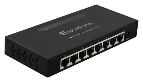 LevelOne GEU-0822 / Switch / 8 portů / 10/100/1000 Mbit/s