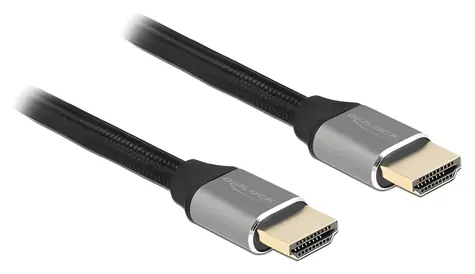 Delock 83997 šedá / Kabel HDMI / 48 Gbps / 8K 60Hz / 3 m / eARC
