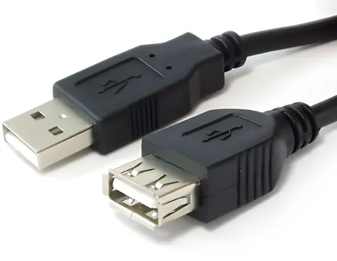 Sharkoon USB-A - USB-A černý / Prodlužovací kabel / USB 2.0 / 3 m