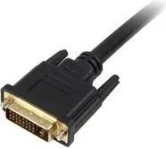 Sharkoon DVI-D (24+1) Dual Link 1m černá / Kabel / max. 3840×2400