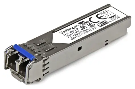 StarTech 1000BASE-LX SFP stříbrná / Optický modul / SM / LC / 10km / IEEE 802.3z