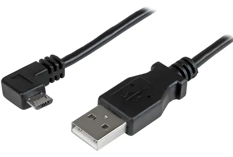 StarTech černá / Nabíjecí kabel USB-A na Micro-USB / 1 m / 480 Mbps