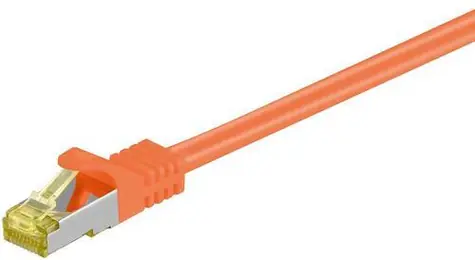 Goobay oranžová / Patch kabel / SFTP / Cat.7 / 2 m / LSZH