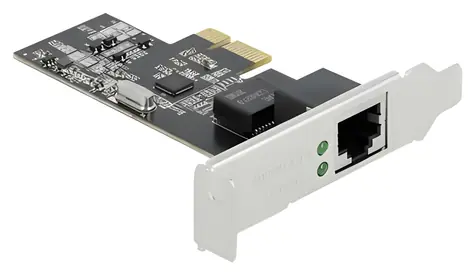 Delock 89564 / Síťová karta PCIe / 2,5 Gbit/s Ethernet / RJ45
