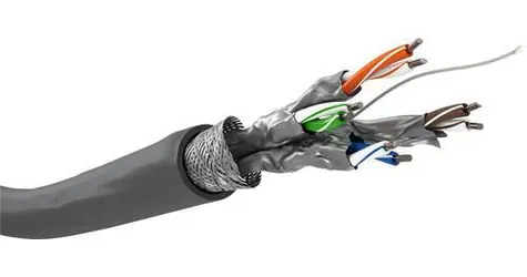 Goobay 95696 CAT6 305m šedá / Instalační kabel / S/FTP (PiMF) / PVC / CPR