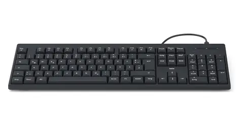 Hama CK-100/WKM-100 černá / Klávesnice / drátová / 100% (full-size)